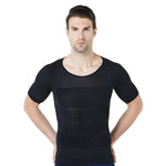 Men's shapewear short sleeve corset corset chest and belly upgrade body shaper