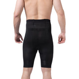 High Waist Abdomen Pants Boxer Body Abdomen Five-point Abdomen Pants Sports Hip Lifting Girdle Men's Body Shaping Pants