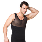 Men's shapewear large size corset corset body underwear no trace breathable corset heart