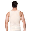 Men's shapewear corset zipper corset vest mesh shapewear